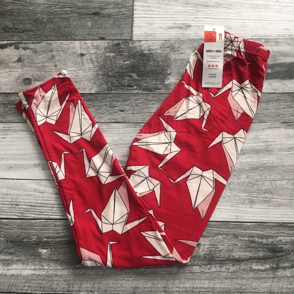 Kids Unisex Leggings, L/XL (Size 7-10)